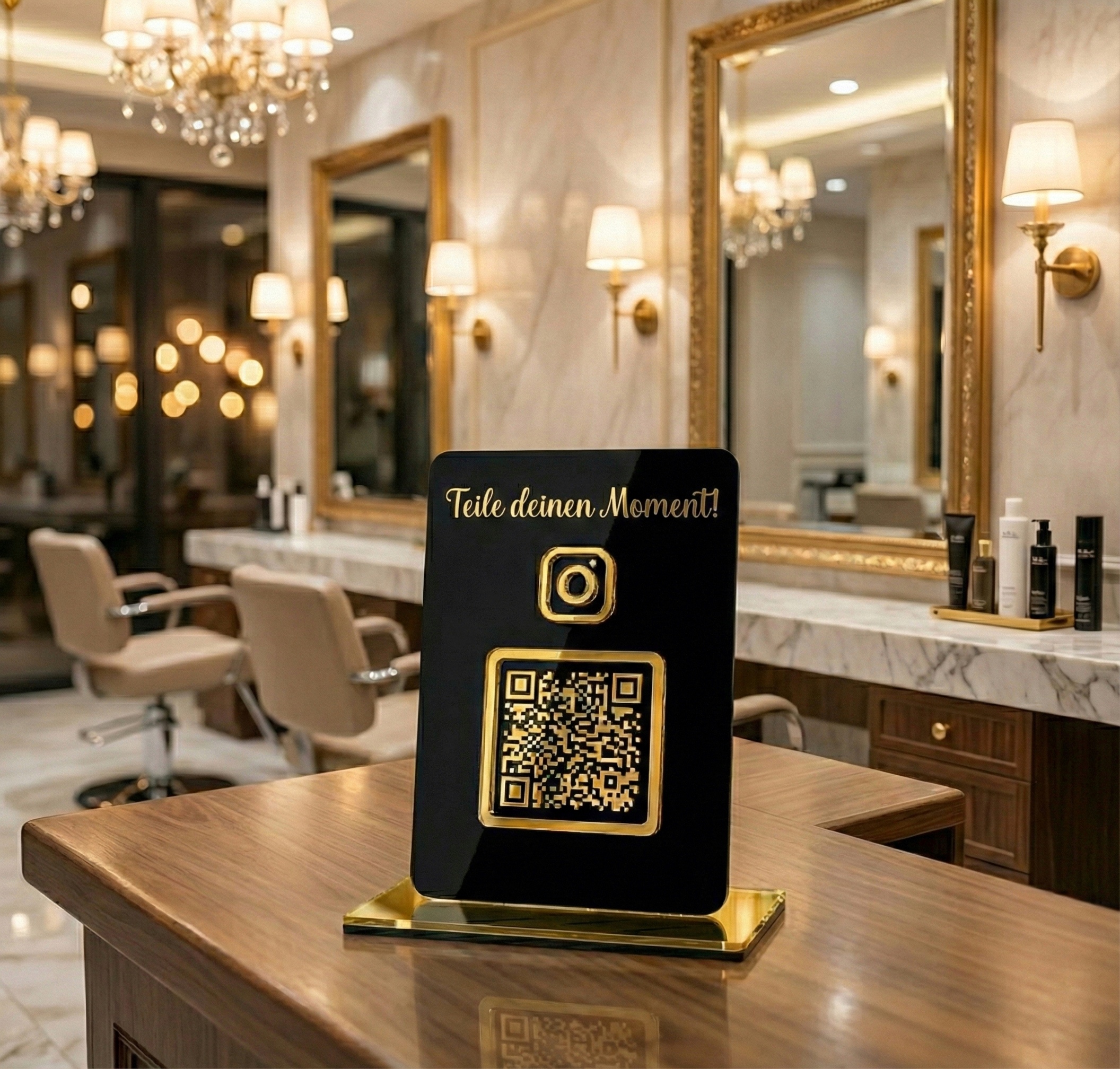 Beispiel Tresenschild Größe S