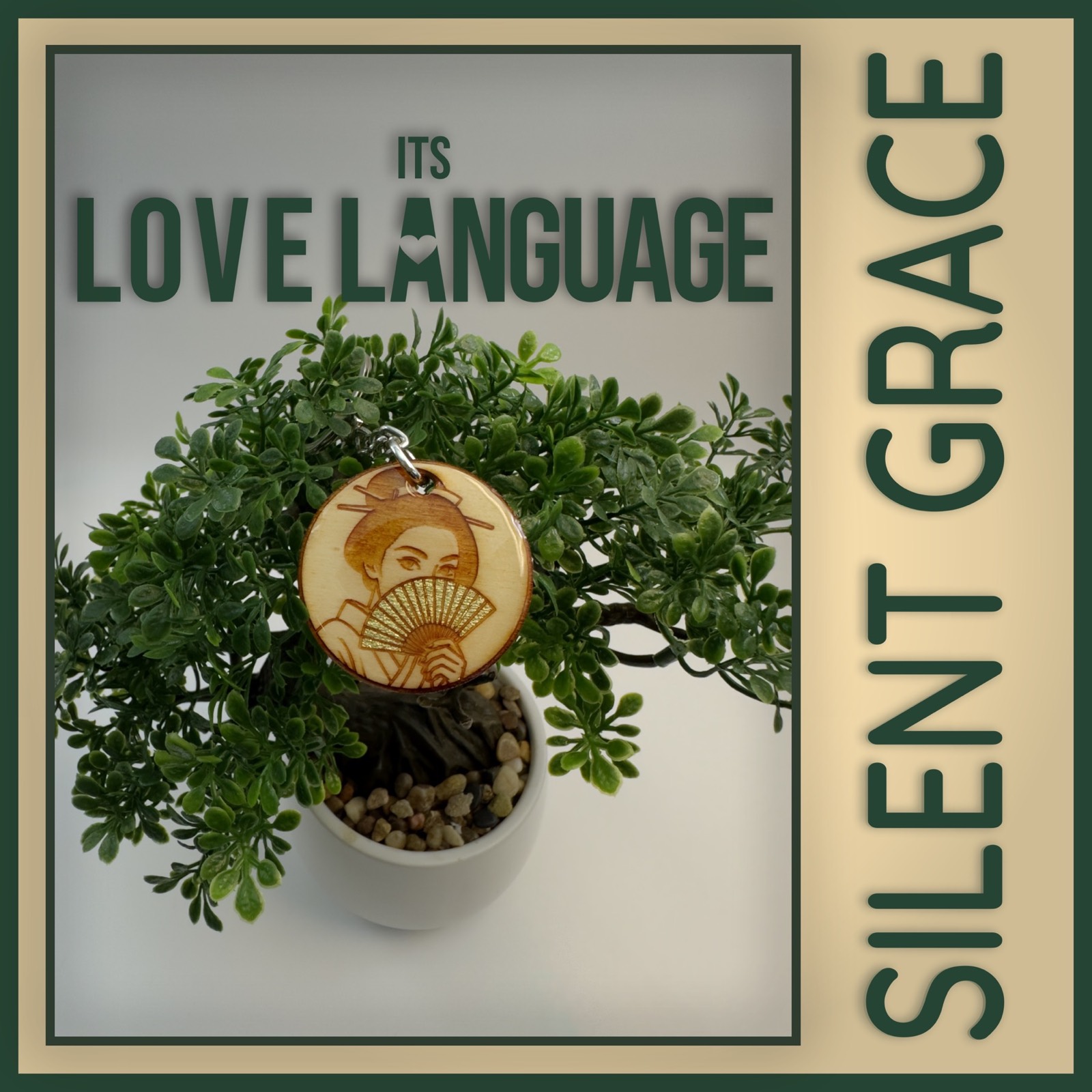 Silent Grace Keychain